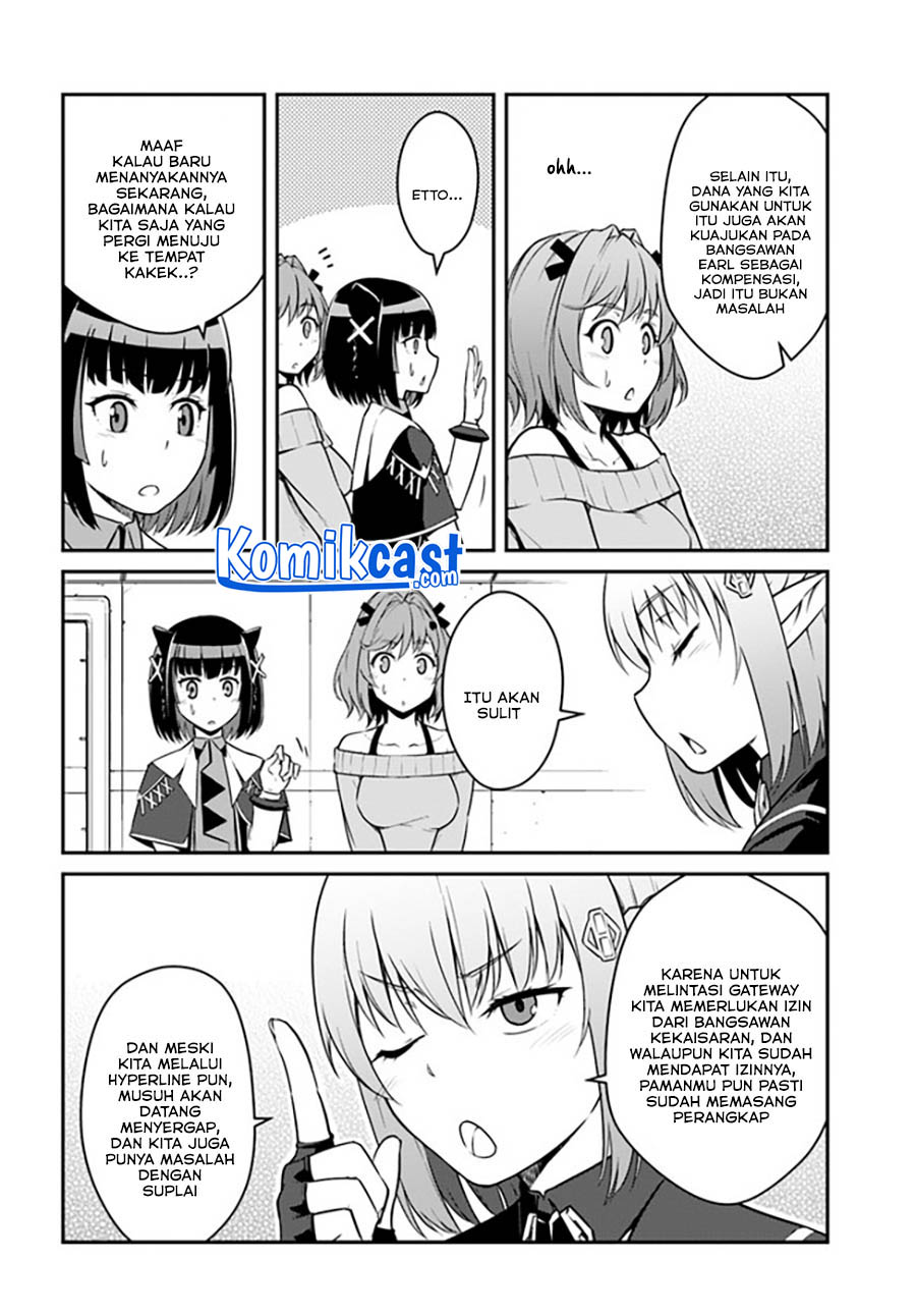 Mezametara Saikyou Soubi to Uchuusen-mochi datta no de Chapter 24.1 page 10