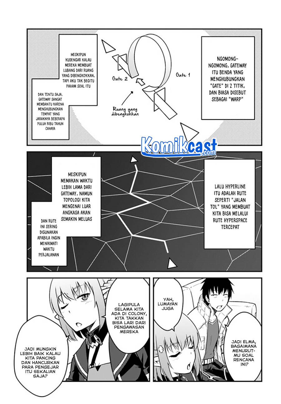 Mezametara Saikyou Soubi to Uchuusen-mochi datta no de Chapter 24.1 page 11