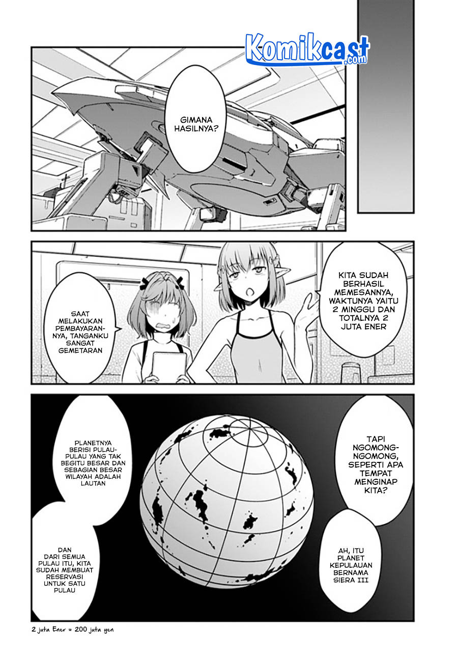 Mezametara Saikyou Soubi to Uchuusen-mochi datta no de Chapter 24.1 page 14
