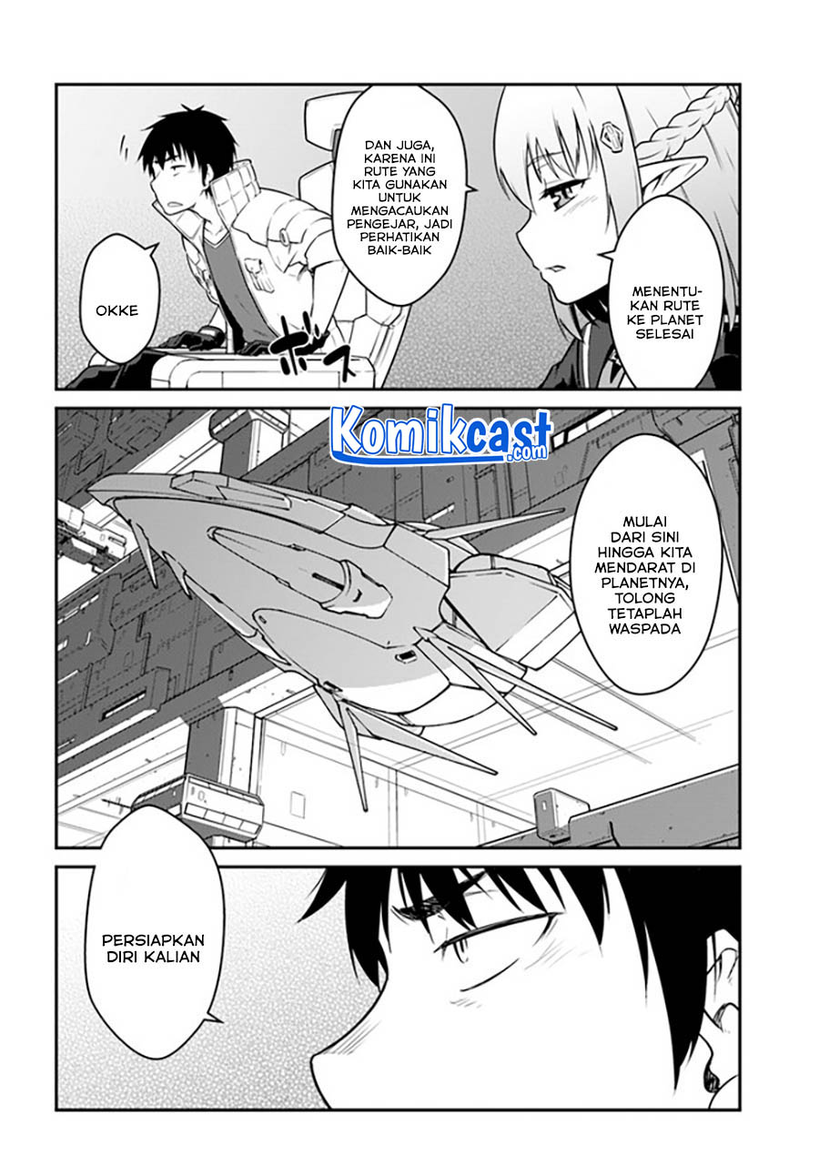 Mezametara Saikyou Soubi to Uchuusen-mochi datta no de Chapter 24.2 page 12
