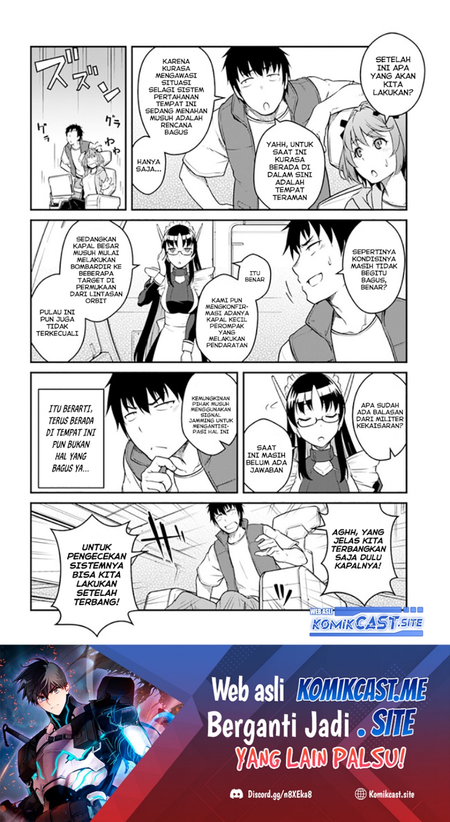 Mezametara Saikyou Soubi to Uchuusen-mochi datta no de Chapter 30.1 page 16