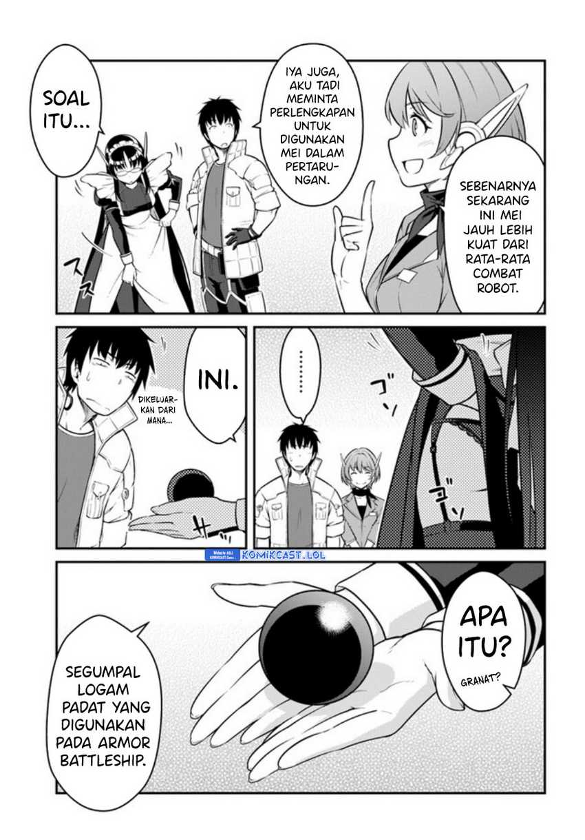 Mezametara Saikyou Soubi to Uchuusen-mochi datta no de Chapter 34.1 page 7