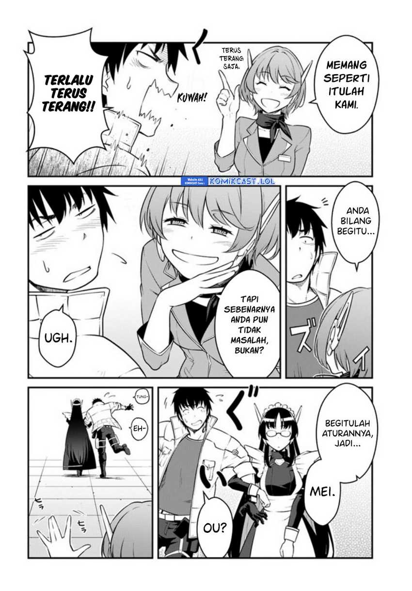 Mezametara Saikyou Soubi to Uchuusen-mochi datta no de Chapter 34.1 page 12