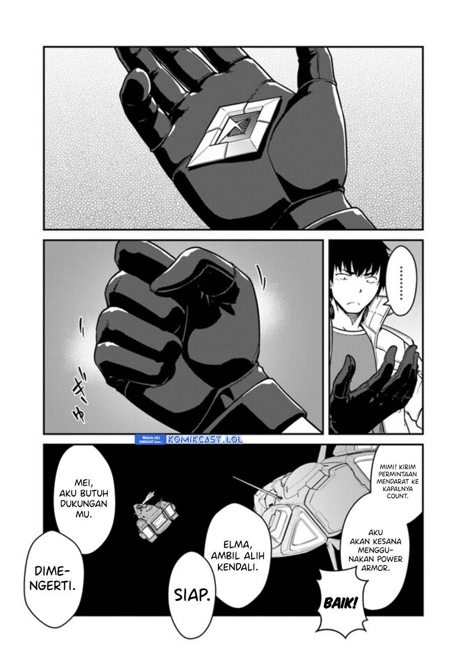 Mezametara Saikyou Soubi to Uchuusen-mochi datta no de Chapter 37.1 page 7