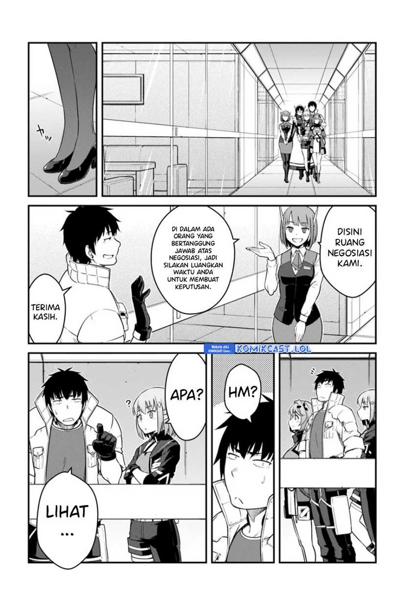 Mezametara Saikyou Soubi to Uchuusen-mochi datta no de Chapter 40.1 page 8