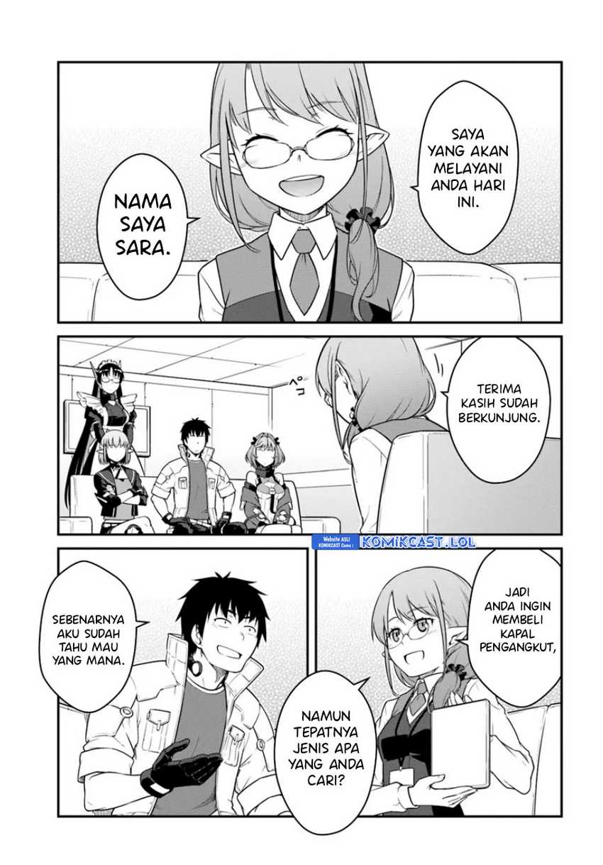 Mezametara Saikyou Soubi to Uchuusen-mochi datta no de Chapter 40.1 page 11