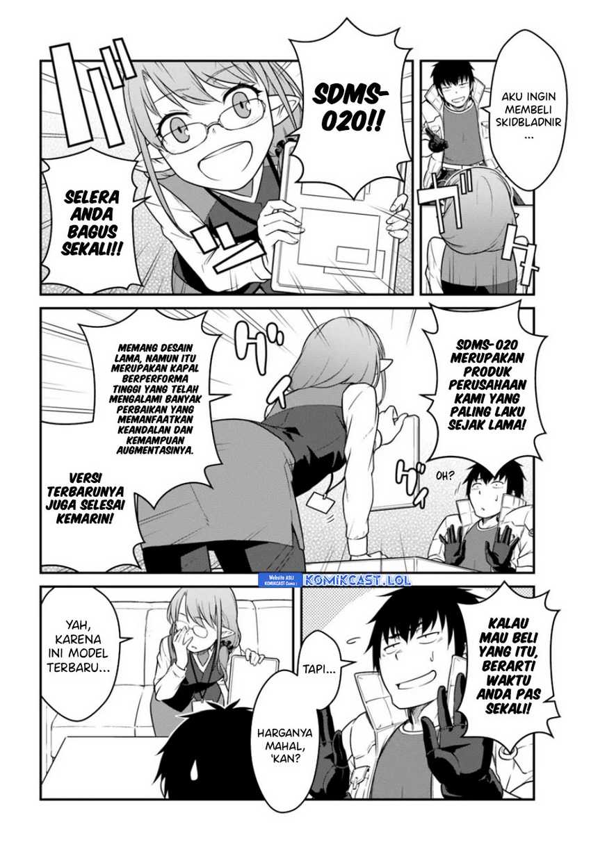 Mezametara Saikyou Soubi to Uchuusen-mochi datta no de Chapter 40.1 page 12
