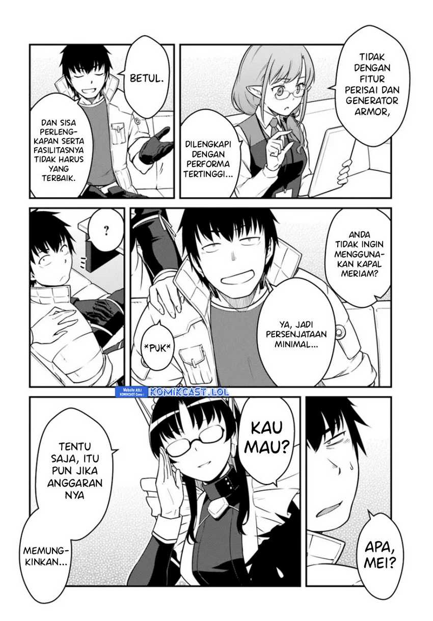 Mezametara Saikyou Soubi to Uchuusen-mochi datta no de Chapter 40.1 page 14