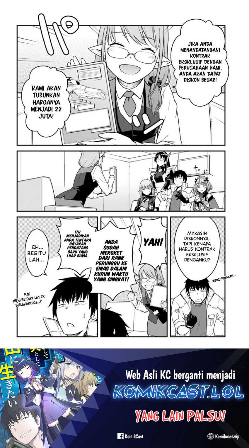 Mezametara Saikyou Soubi to Uchuusen-mochi datta no de Chapter 40.1 page 16