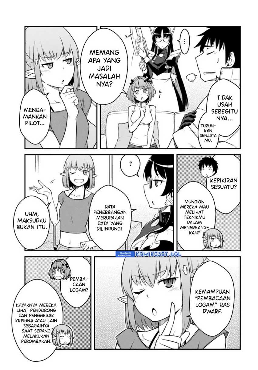 Mezametara Saikyou Soubi to Uchuusen-mochi datta no de Chapter 41.2 page 13