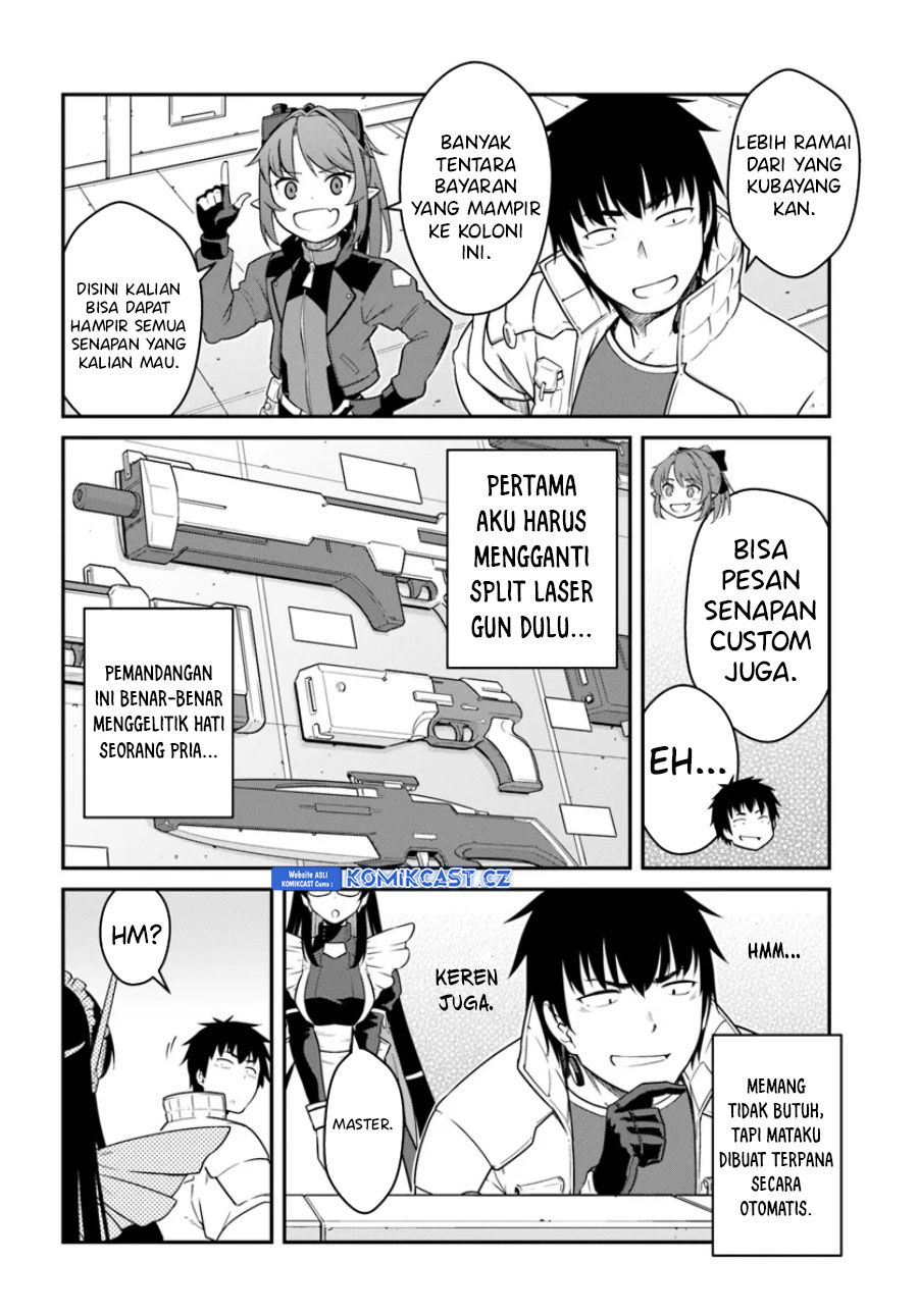 Mezametara Saikyou Soubi to Uchuusen-mochi datta no de Chapter 43.1 page 2