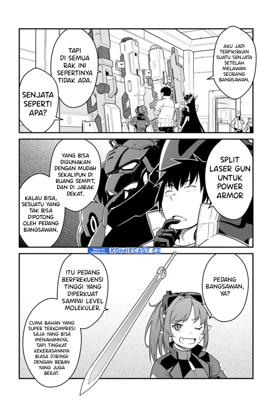 Mezametara Saikyou Soubi to Uchuusen-mochi datta no de Chapter 43.1 page 10