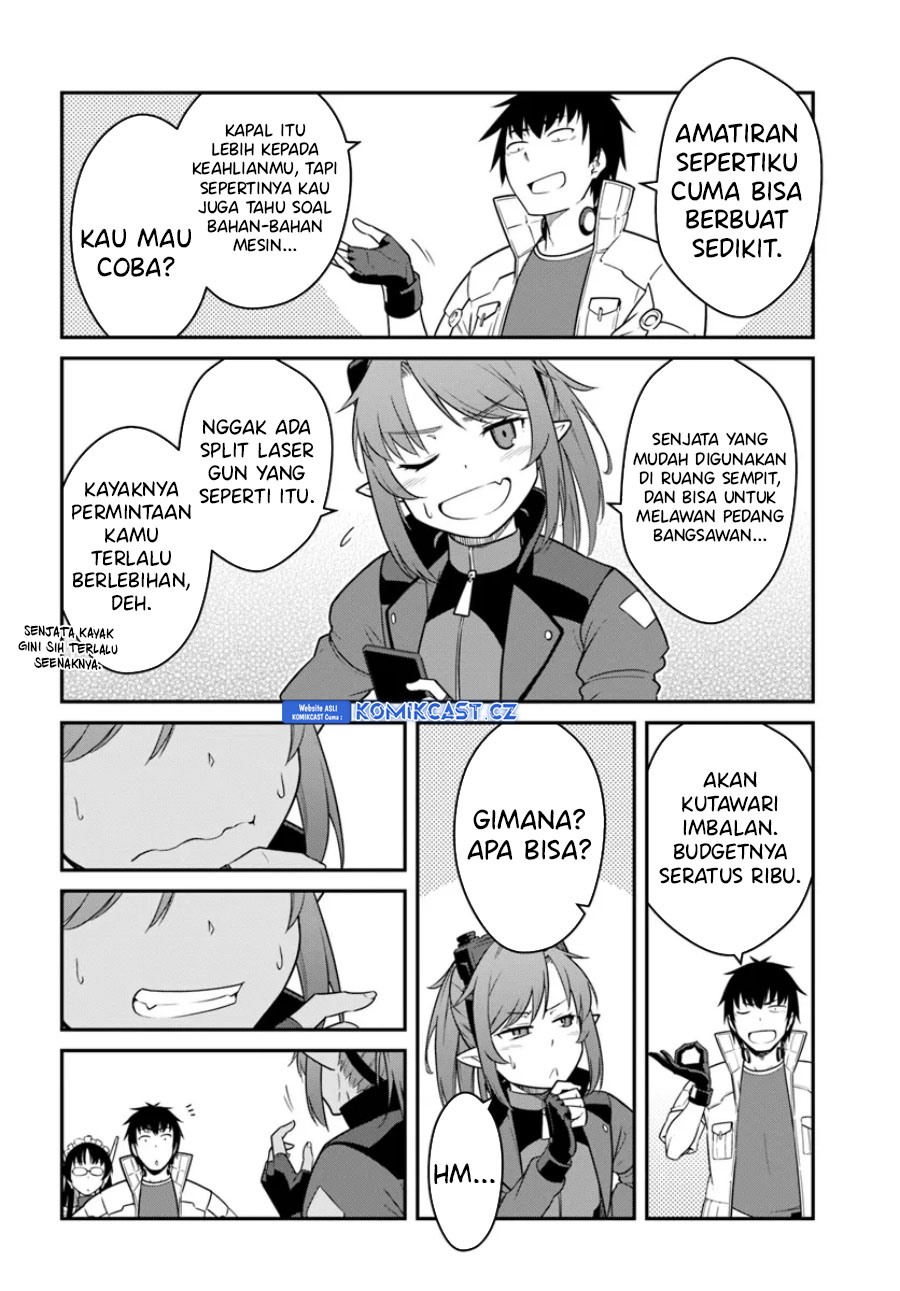 Mezametara Saikyou Soubi to Uchuusen-mochi datta no de Chapter 43.1 page 12