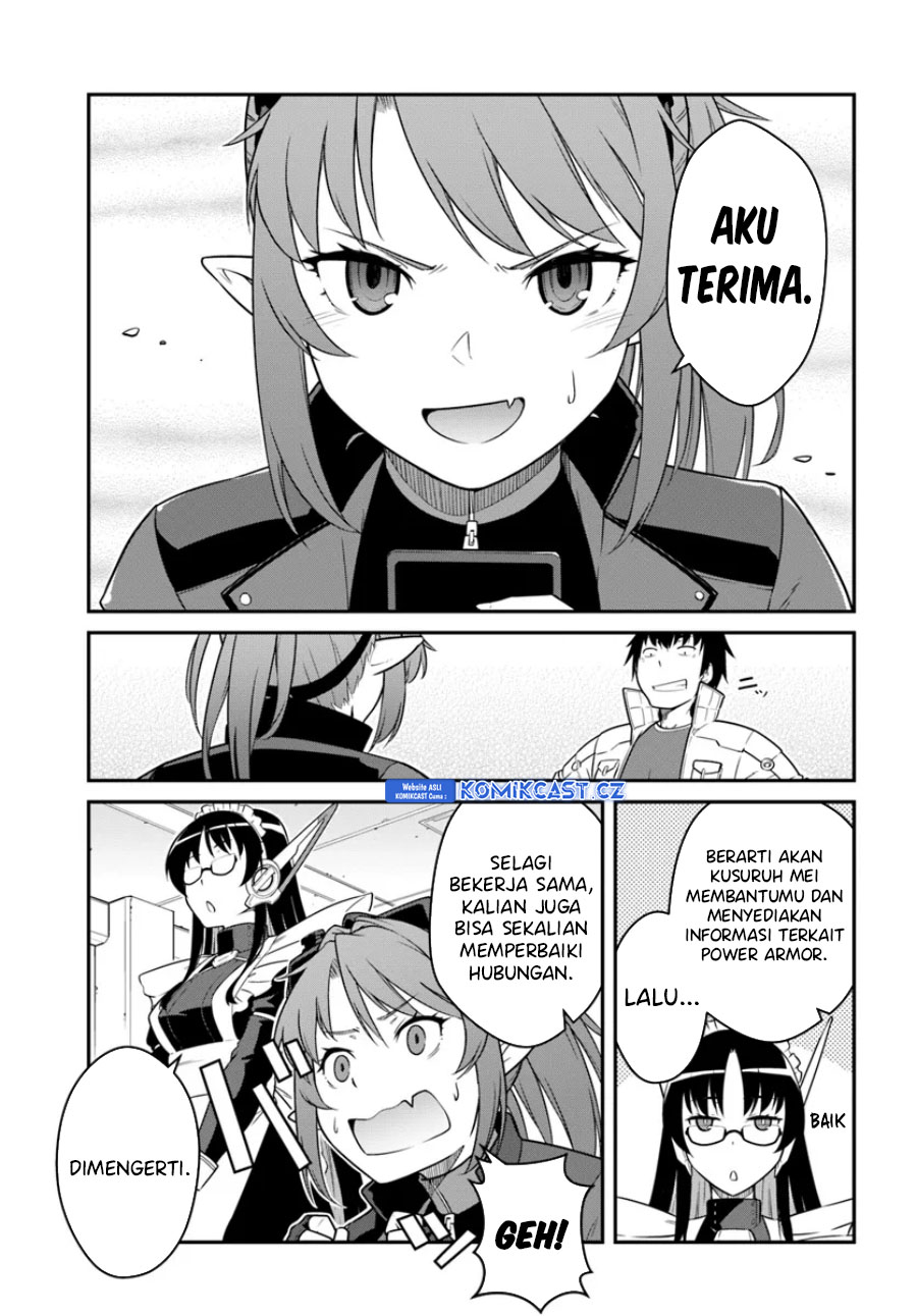Mezametara Saikyou Soubi to Uchuusen-mochi datta no de Chapter 43.1 page 13