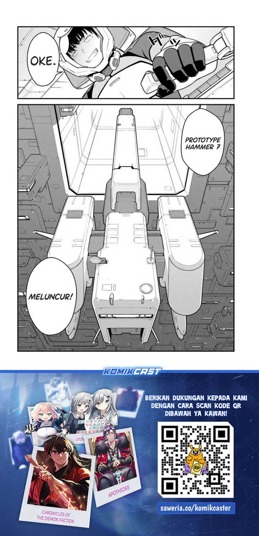 Mezametara Saikyou Soubi to Uchuusen-mochi datta no de Chapter 44.2 page 15