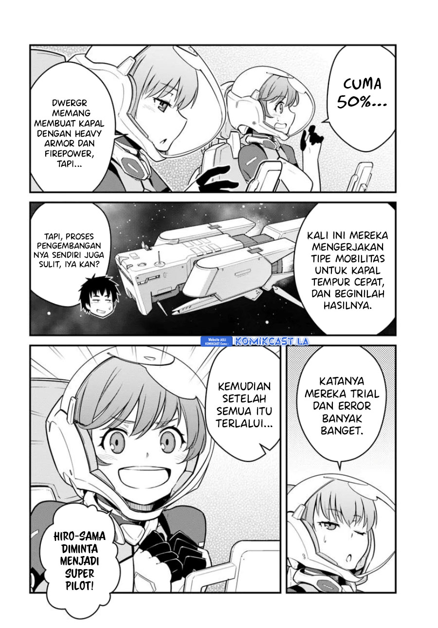 Mezametara Saikyou Soubi to Uchuusen-mochi datta no de Chapter 45.1 page 2