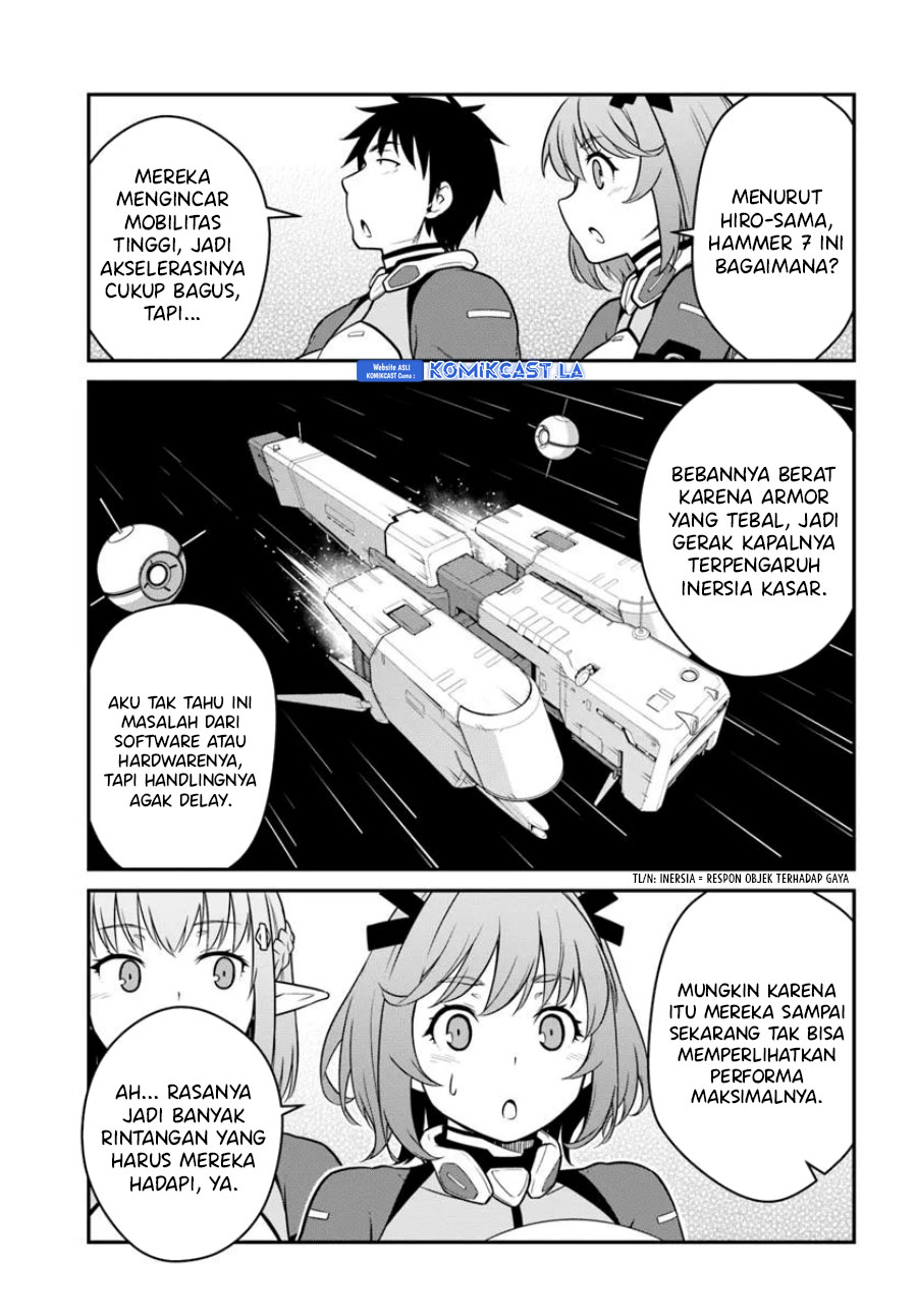 Mezametara Saikyou Soubi to Uchuusen-mochi datta no de Chapter 45.1 page 7