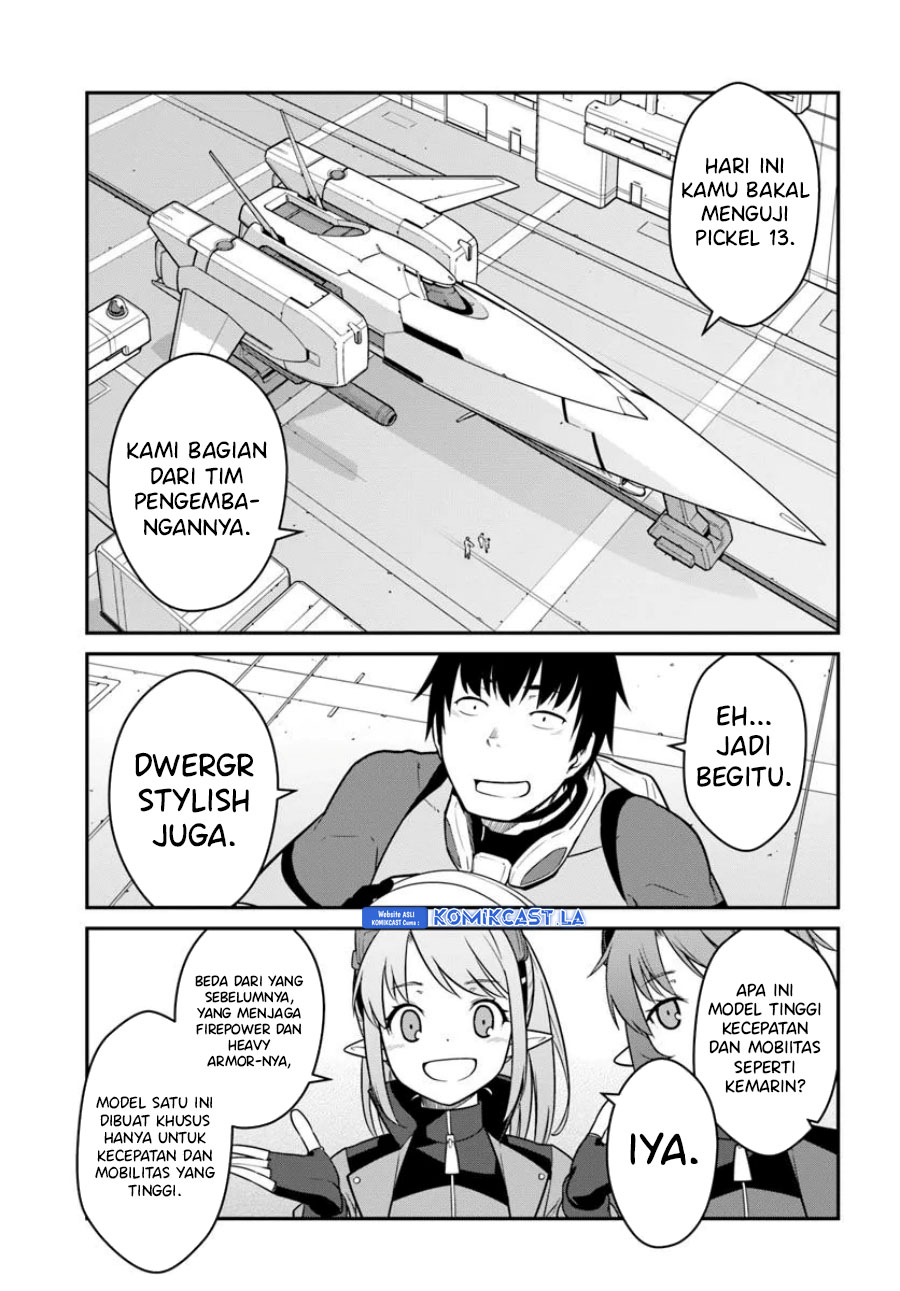 Mezametara Saikyou Soubi to Uchuusen-mochi datta no de Chapter 45.1 page 11