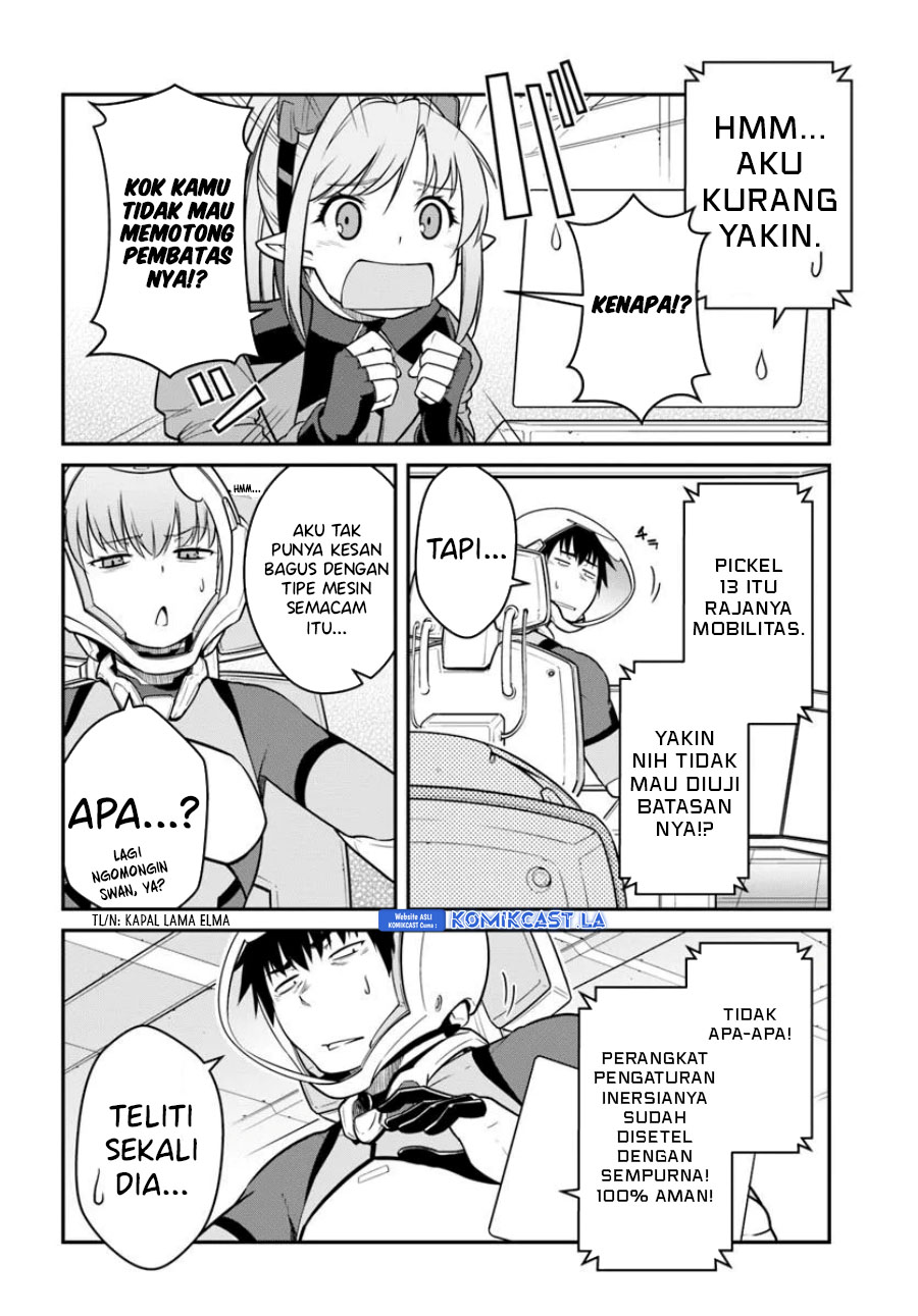 Mezametara Saikyou Soubi to Uchuusen-mochi datta no de Chapter 45.1 page 16