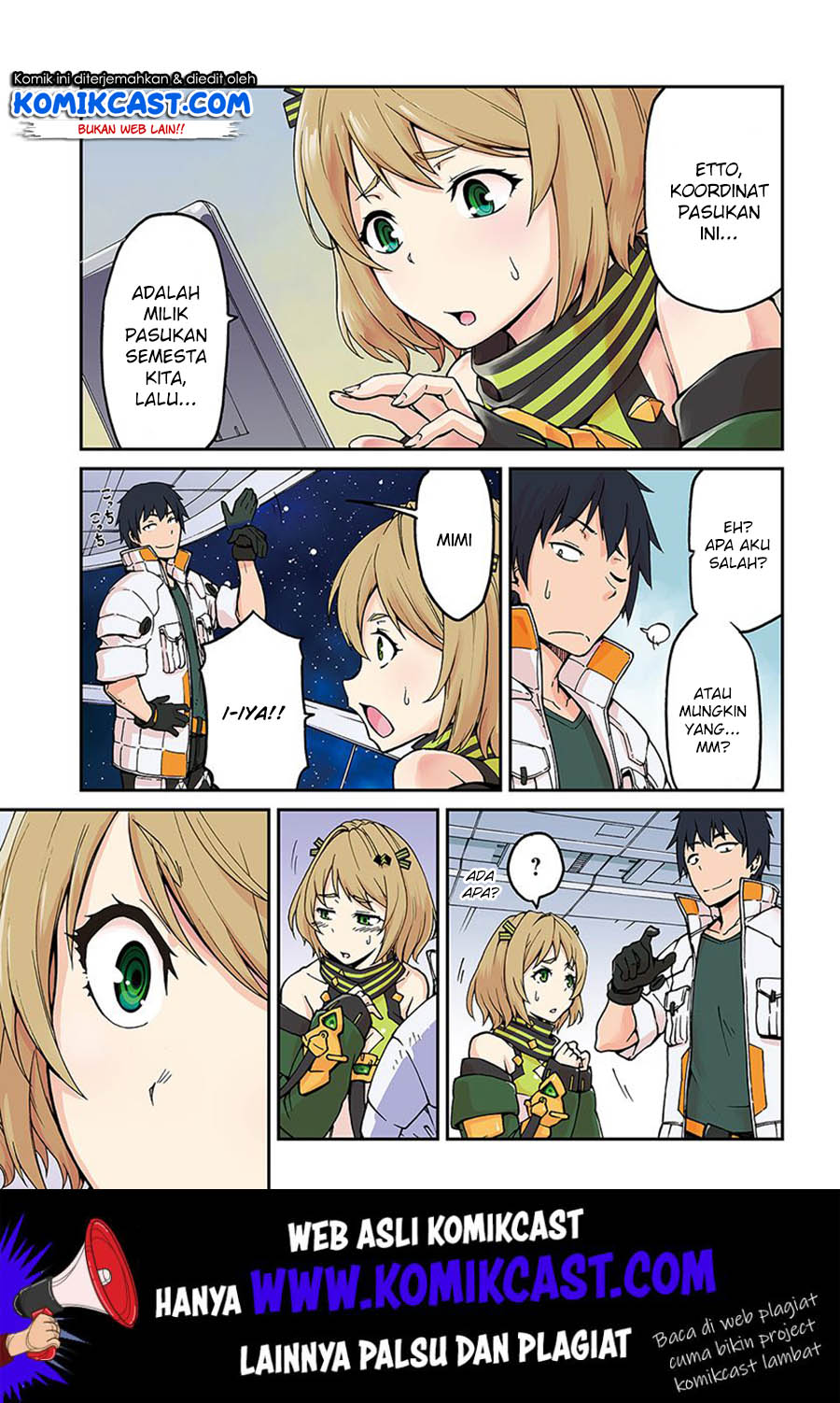 Mezametara Saikyou Soubi to Uchuusen-mochi datta no de Chapter 6.1 page 1