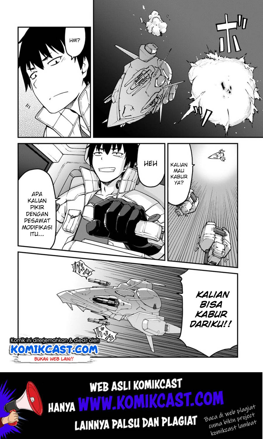 Mezametara Saikyou Soubi to Uchuusen-mochi datta no de Chapter 6.1 page 15