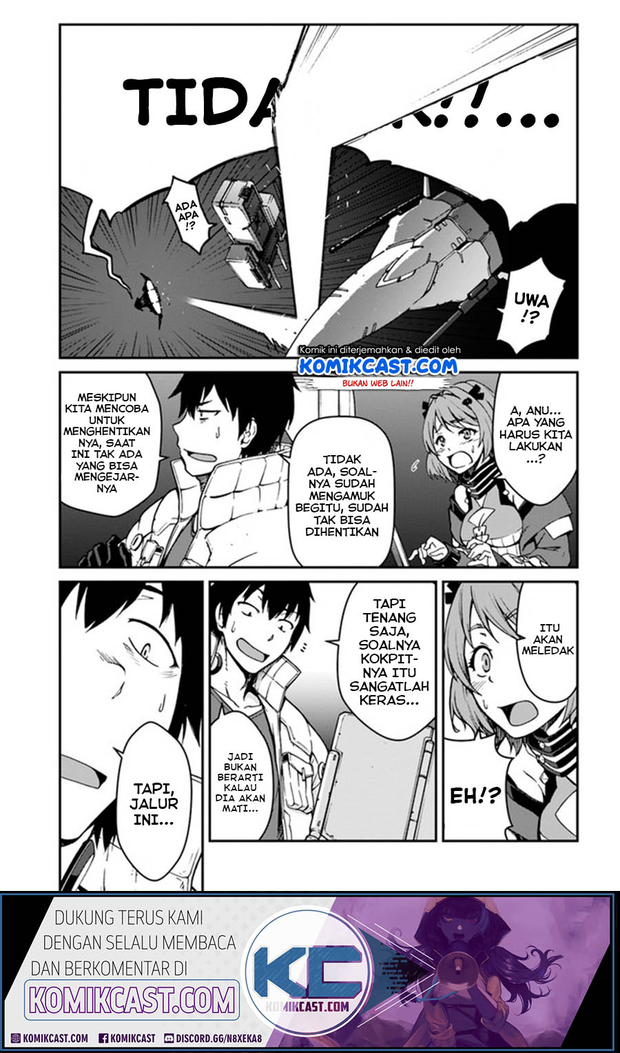 Mezametara Saikyou Soubi to Uchuusen-mochi datta no de Chapter 7.1 page 1