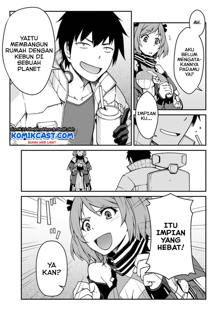 Mezametara Saikyou Soubi to Uchuusen-mochi datta no de Chapter 7.1 page 11