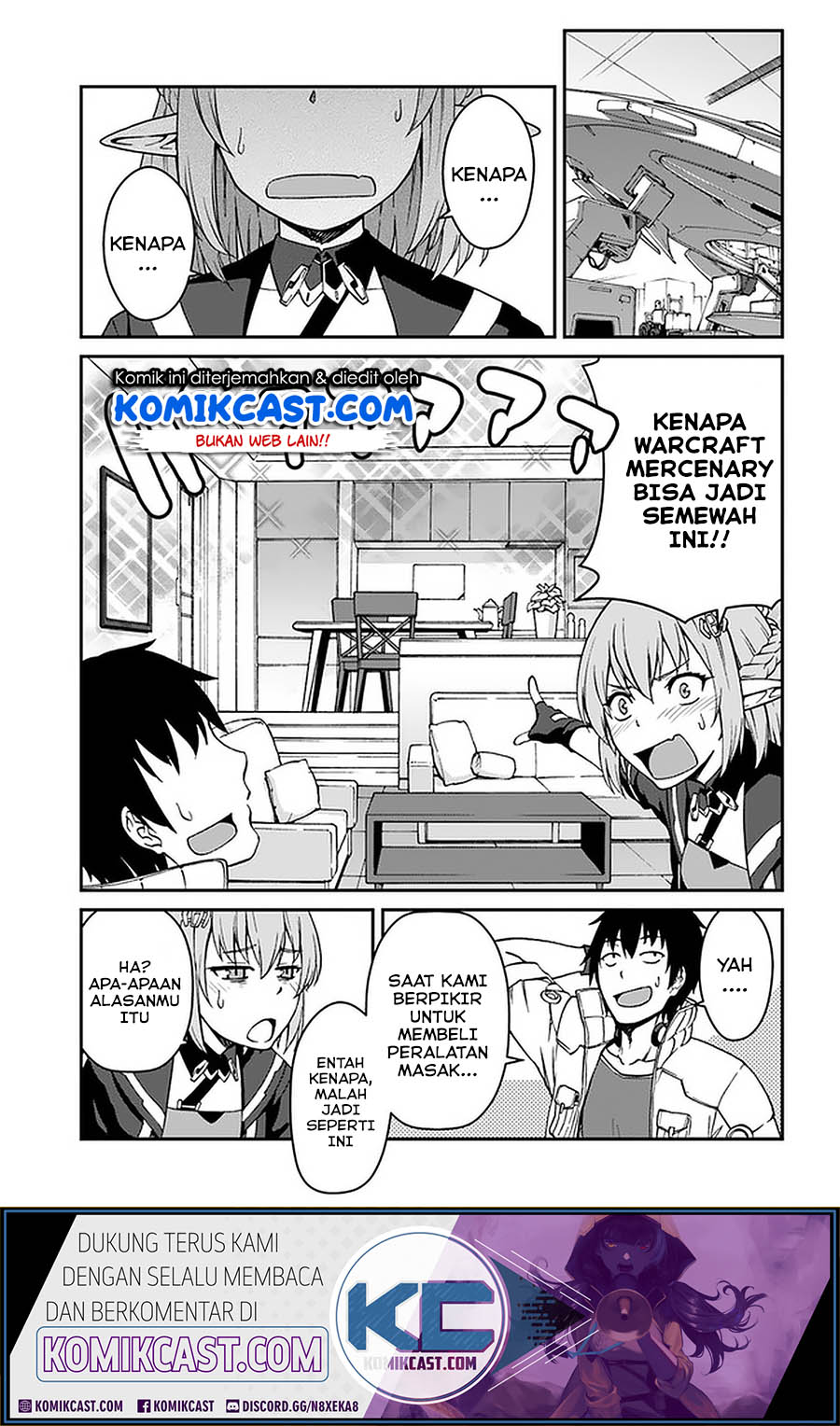 Mezametara Saikyou Soubi to Uchuusen-mochi datta no de Chapter 8.2 page 1