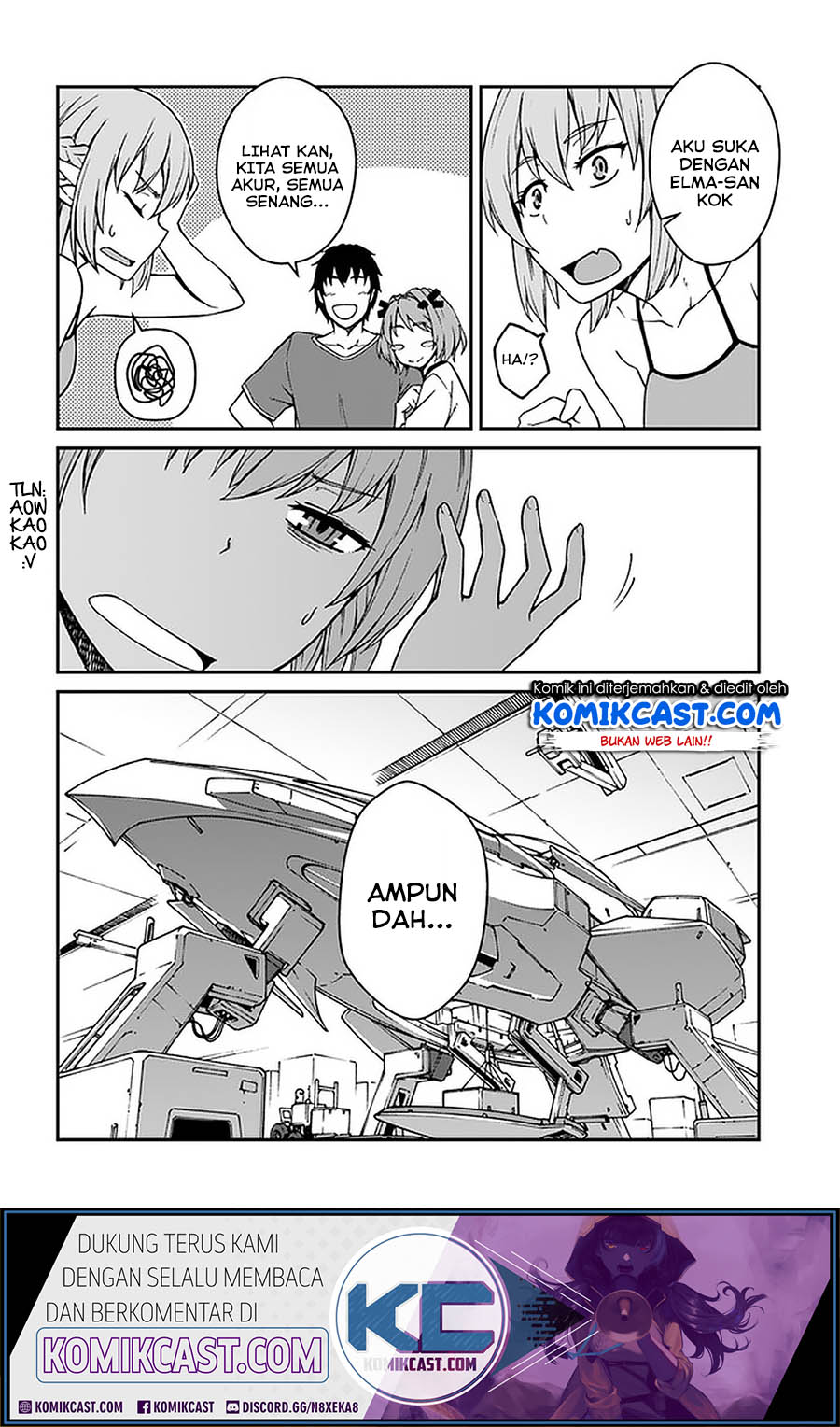 Mezametara Saikyou Soubi to Uchuusen-mochi datta no de Chapter 8.2 page 16