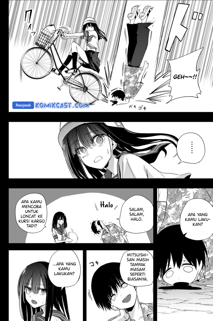 Mitsuishi-San Is Being Weird This Year Chapter 36 page 9