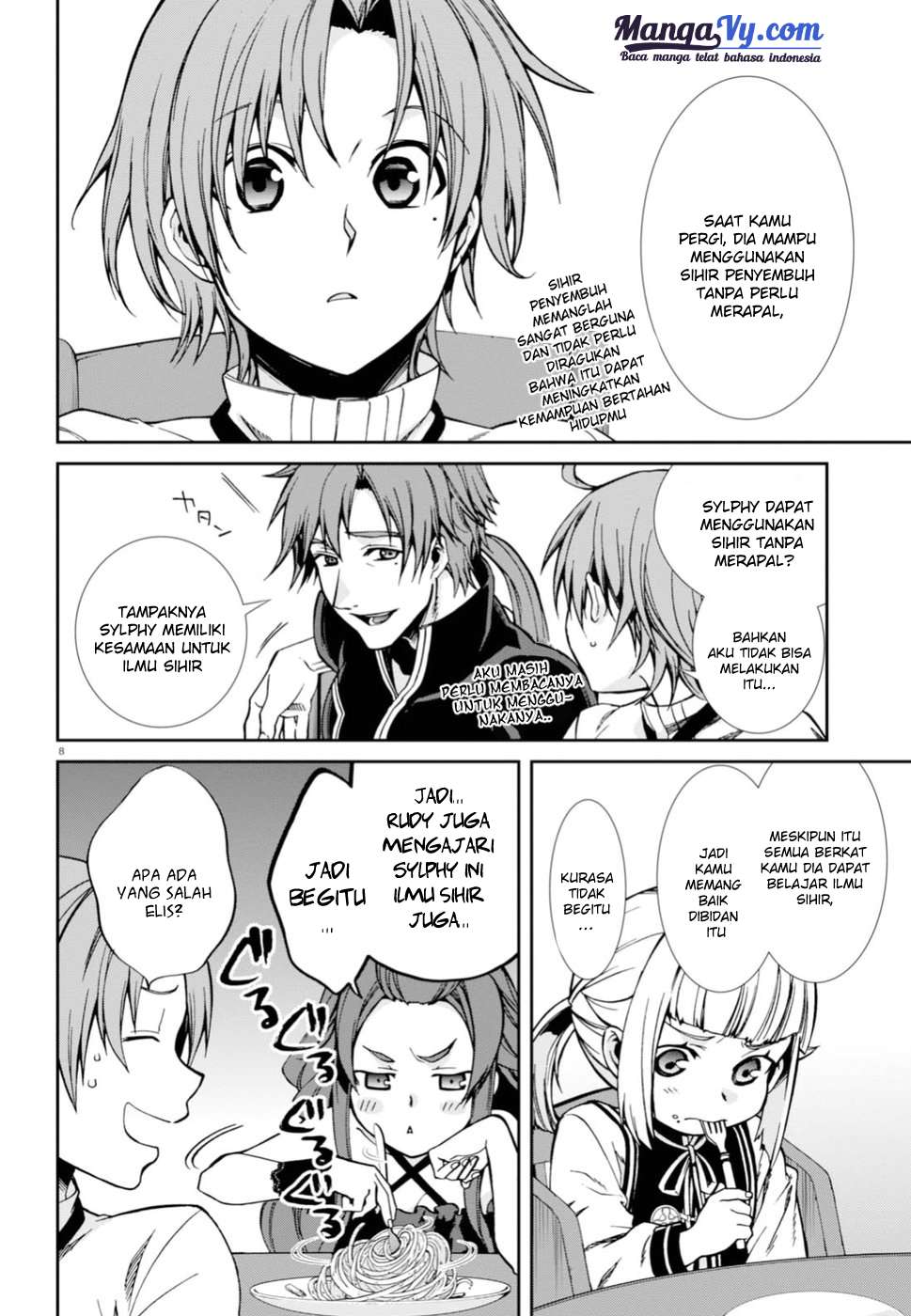 Mushoku Tensei: Isekai Ittara Honki Dasu Chapter 41 page 8