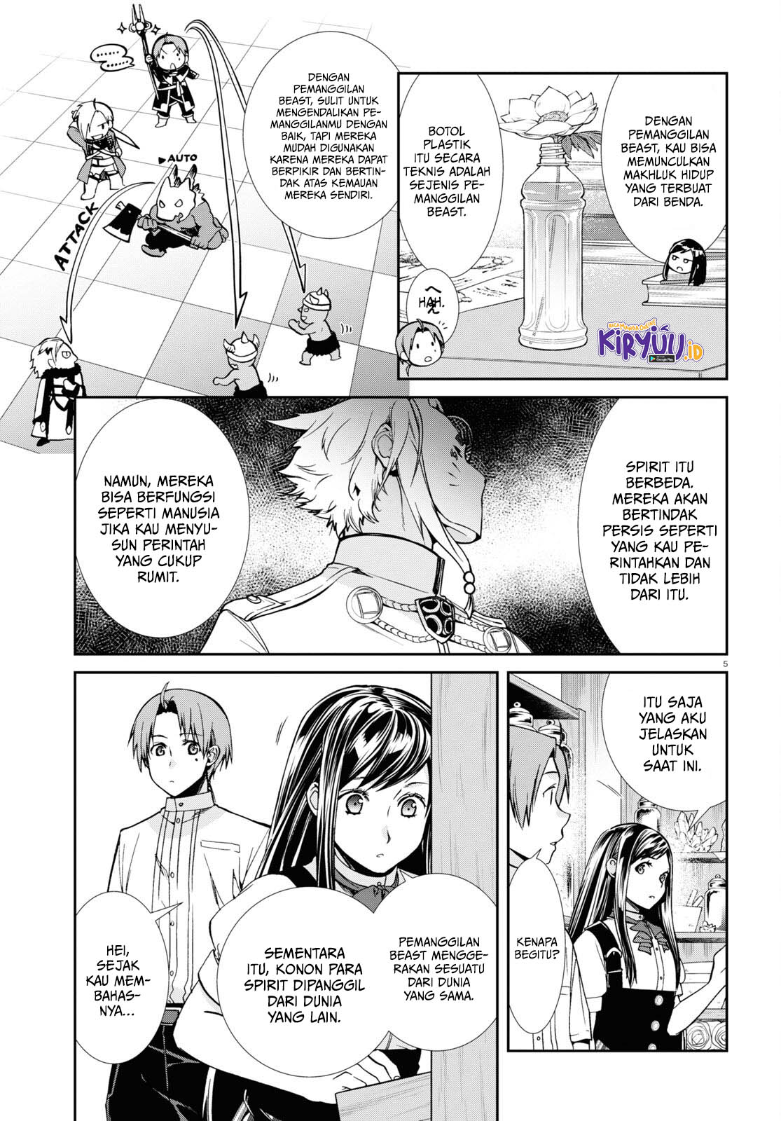Mushoku Tensei: Isekai Ittara Honki Dasu Chapter 96 page 5