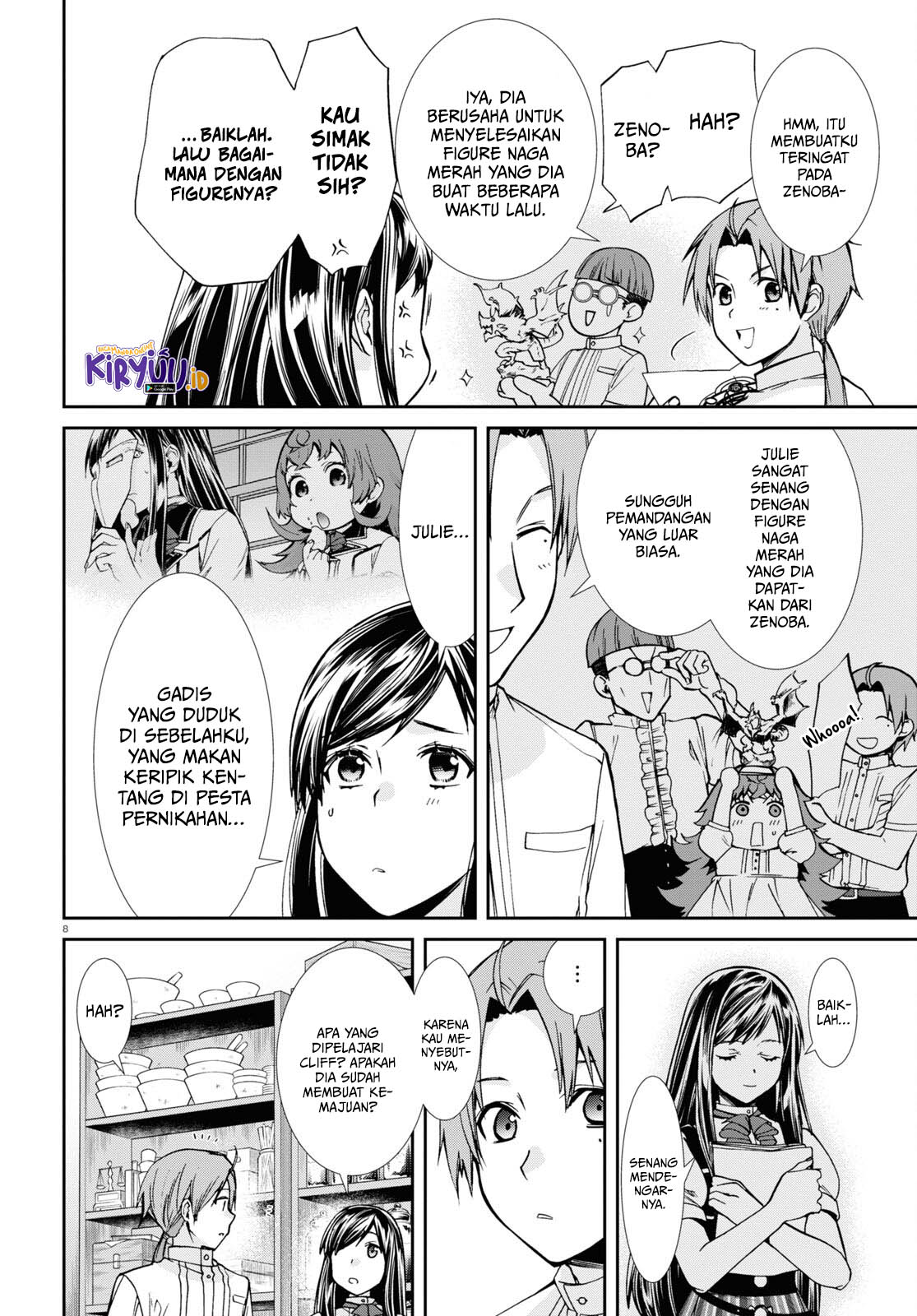 Mushoku Tensei: Isekai Ittara Honki Dasu Chapter 96 page 8