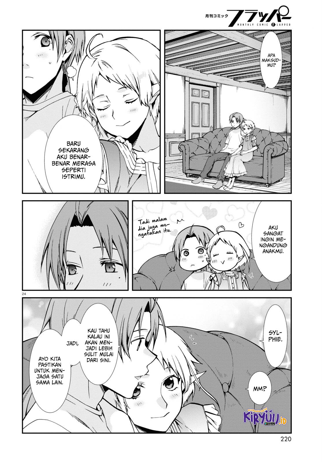 Mushoku Tensei: Isekai Ittara Honki Dasu Chapter 96 page 24