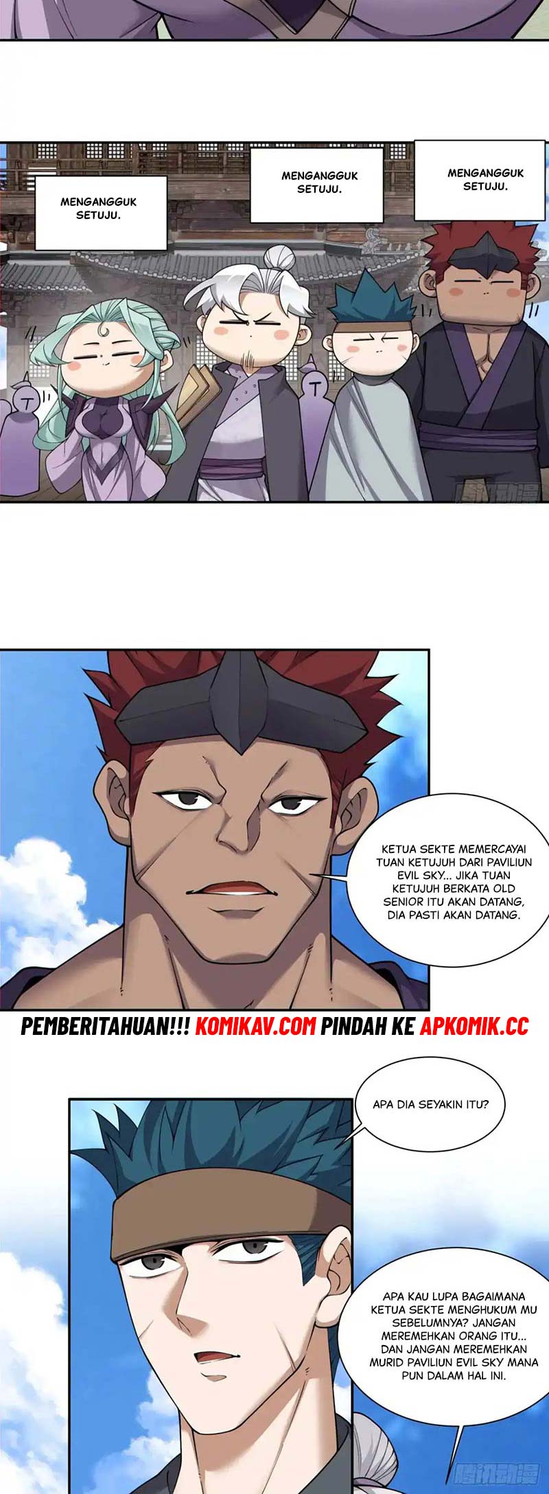 My Disciples Are All Big Villains Chapter 218 page 9