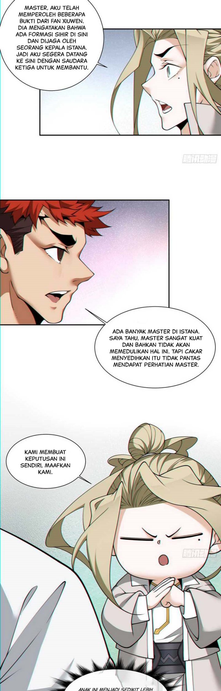 My Disciples Are All Big Villains Chapter 99 page 9