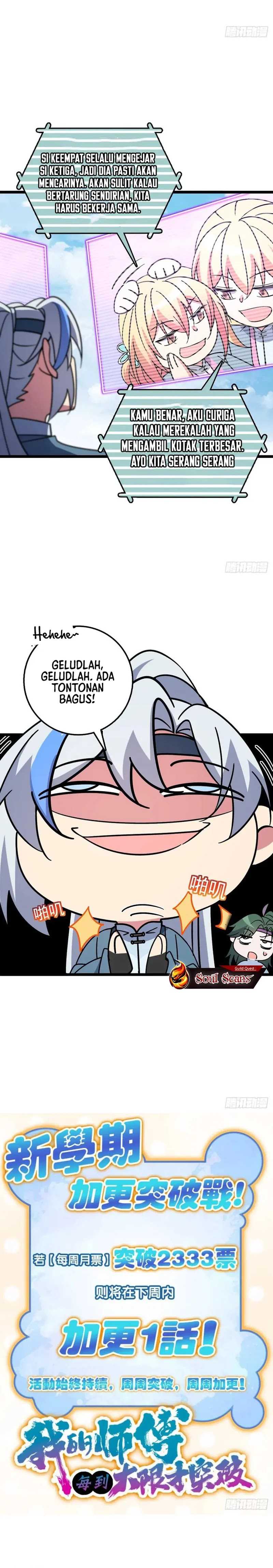 My Master Only Breaks Through Every Time the Limit Is Reached Chapter 80 bahasa Indonesia page 21