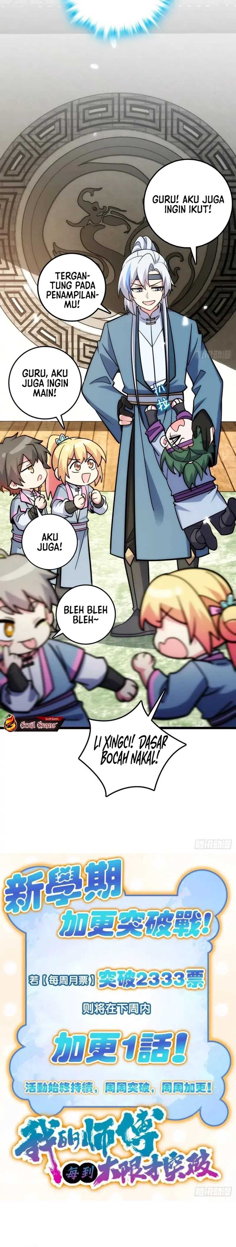 My Master Only Breaks Through Every Time the Limit Is Reached Chapter 81 bahasa Indonesia page 22
