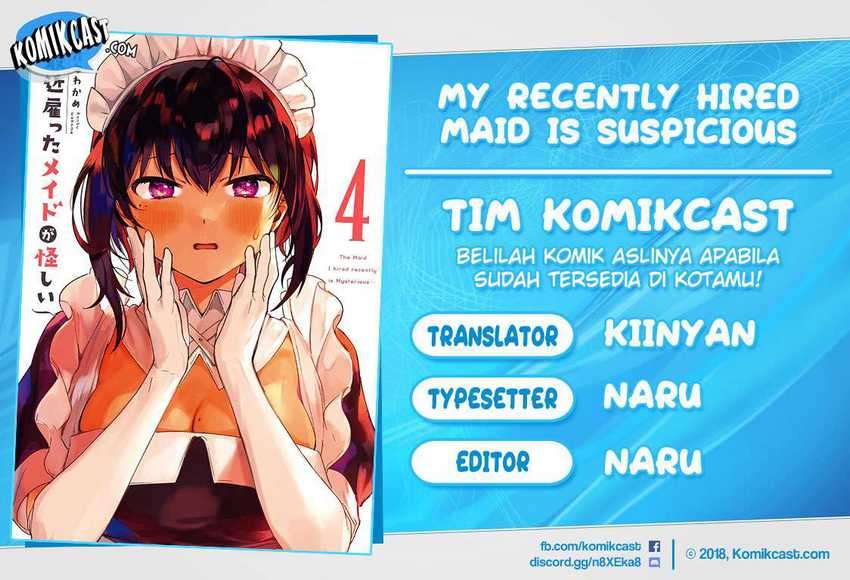 My Recently Hired Maid Is Suspicious Chapter 18 page 0