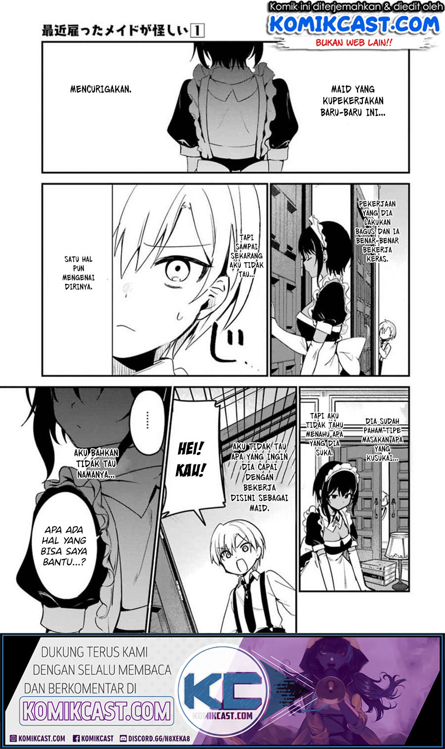 My Recently Hired Maid Is Suspicious Chapter 2 page 1