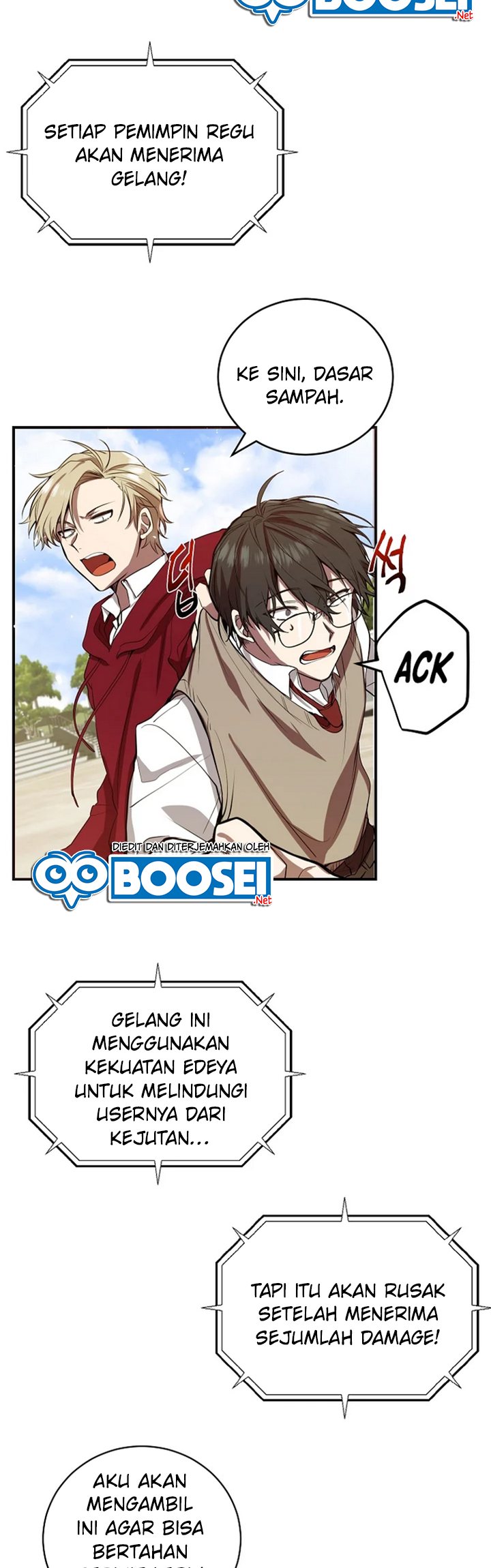 My School Life Pretending to Be a Worthless Person Chapter 3 page 7