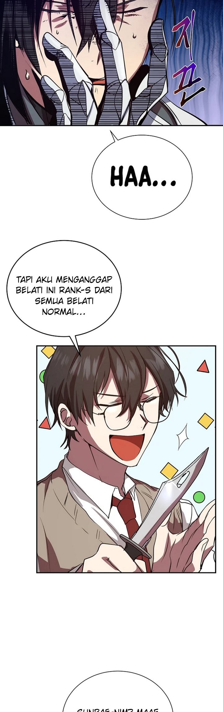 My School Life Pretending to Be a Worthless Person Chapter 3 page 40