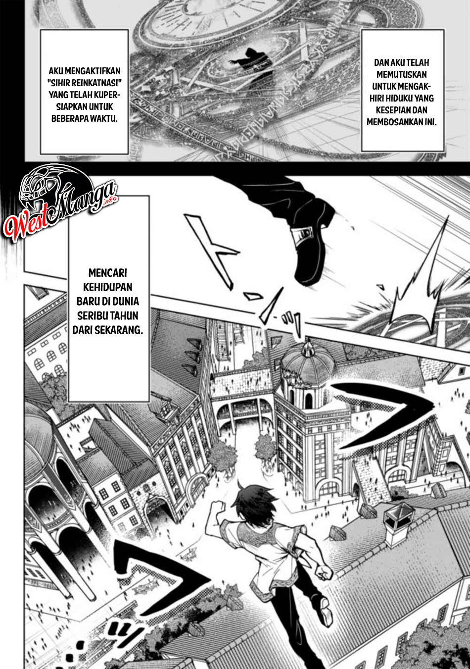 Nishuume Cheat no Tensei Madoushi 〜Saikyou ga 1000-nengo ni Tensei Shitara, Jinsei Yoyū Sugimashita〜 Chapter 1.1 page 10