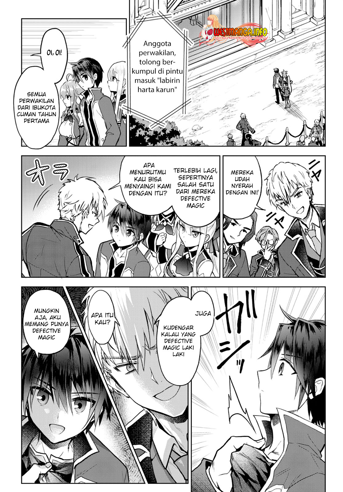 Nishuume Cheat no Tensei Madoushi 〜Saikyou ga 1000-nengo ni Tensei Shitara, Jinsei Yoyū Sugimashita〜 Chapter 10.1 Bahasa Inonesia page 4