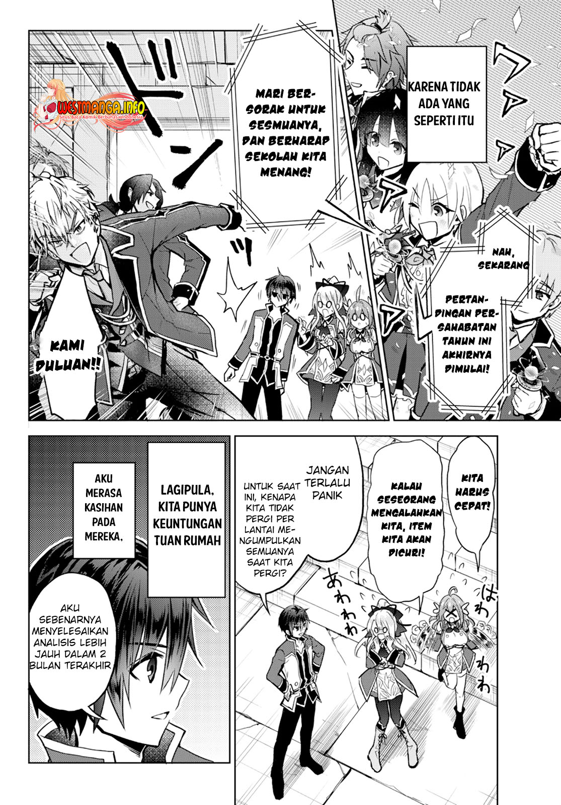 Nishuume Cheat no Tensei Madoushi 〜Saikyou ga 1000-nengo ni Tensei Shitara, Jinsei Yoyū Sugimashita〜 Chapter 10.1 Bahasa Inonesia page 7