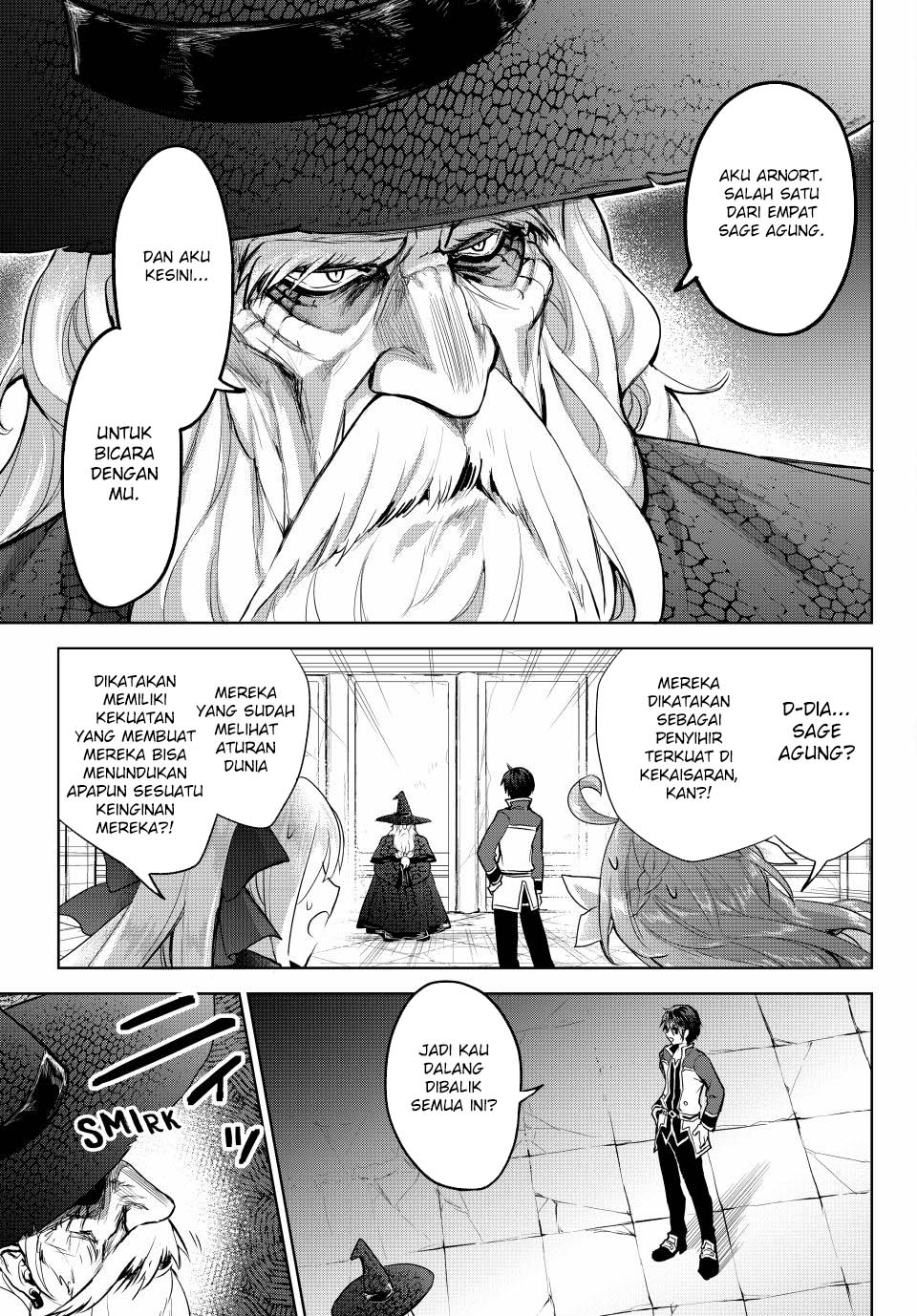 Nishuume Cheat no Tensei Madoushi 〜Saikyou ga 1000-nengo ni Tensei Shitara, Jinsei Yoyū Sugimashita〜 Chapter 11 Bahasa Inonesia page 14
