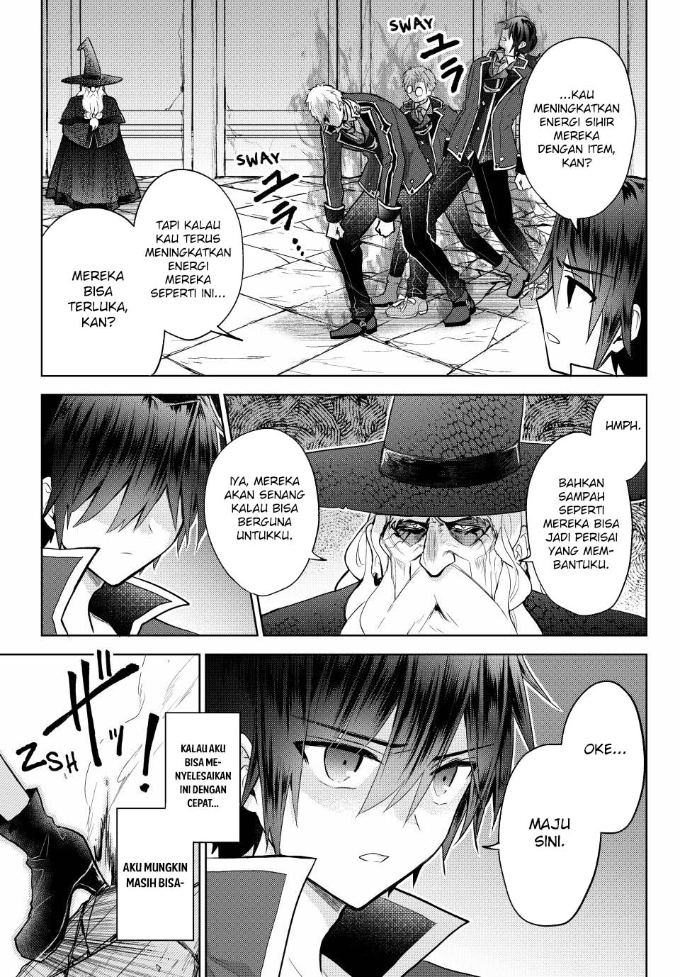 Nishuume Cheat no Tensei Madoushi 〜Saikyou ga 1000-nengo ni Tensei Shitara, Jinsei Yoyū Sugimashita〜 Chapter 11 Bahasa Inonesia page 21