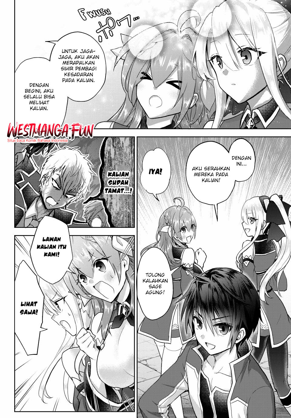 Nishuume Cheat no Tensei Madoushi 〜Saikyou ga 1000-nengo ni Tensei Shitara, Jinsei Yoyū Sugimashita〜 Chapter 11 Bahasa Inonesia page 24
