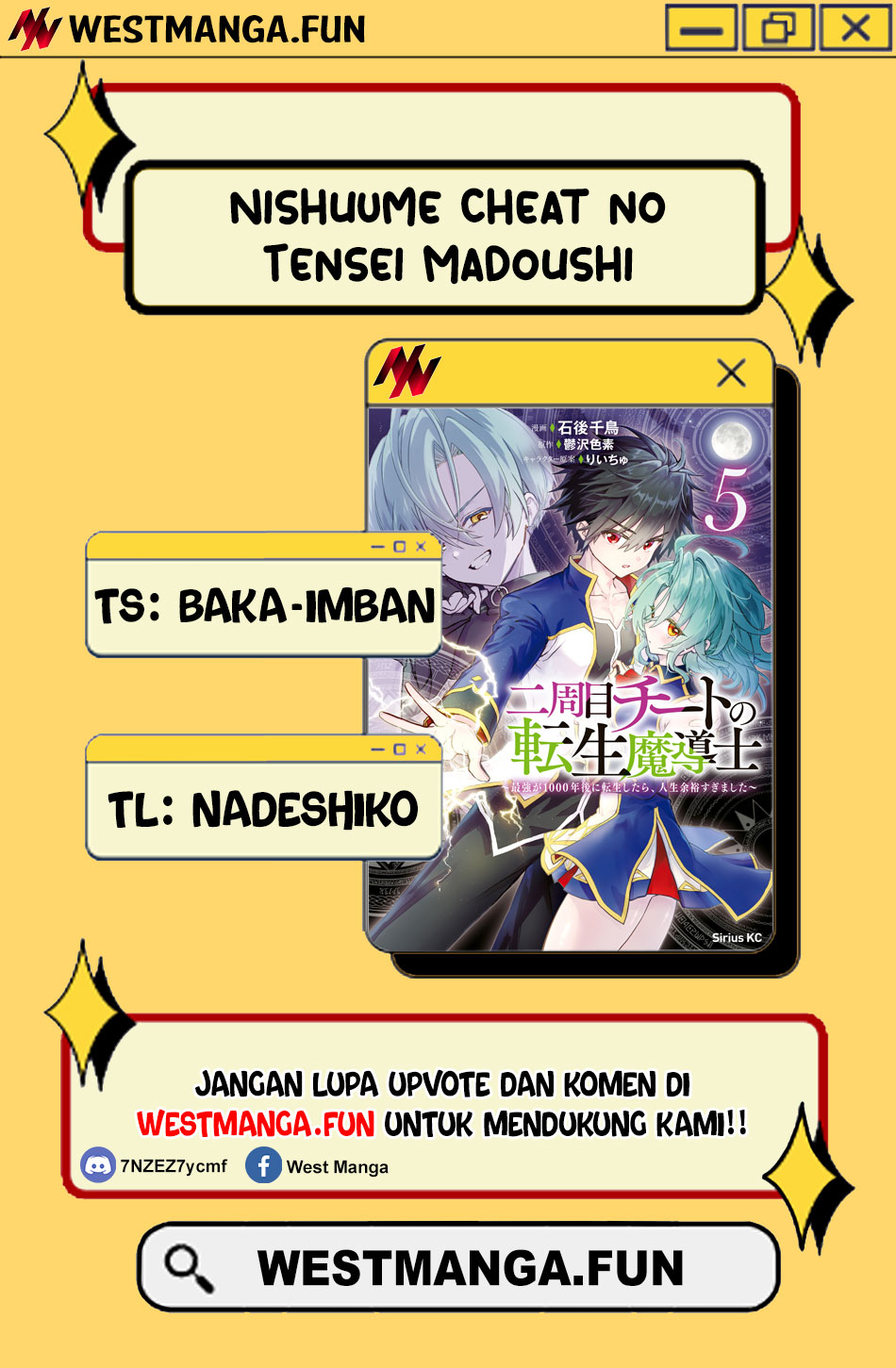 Nishuume Cheat no Tensei Madoushi 〜Saikyou ga 1000-nengo ni Tensei Shitara, Jinsei Yoyū Sugimashita〜 Chapter 12 Bahasa Inonesia page 3