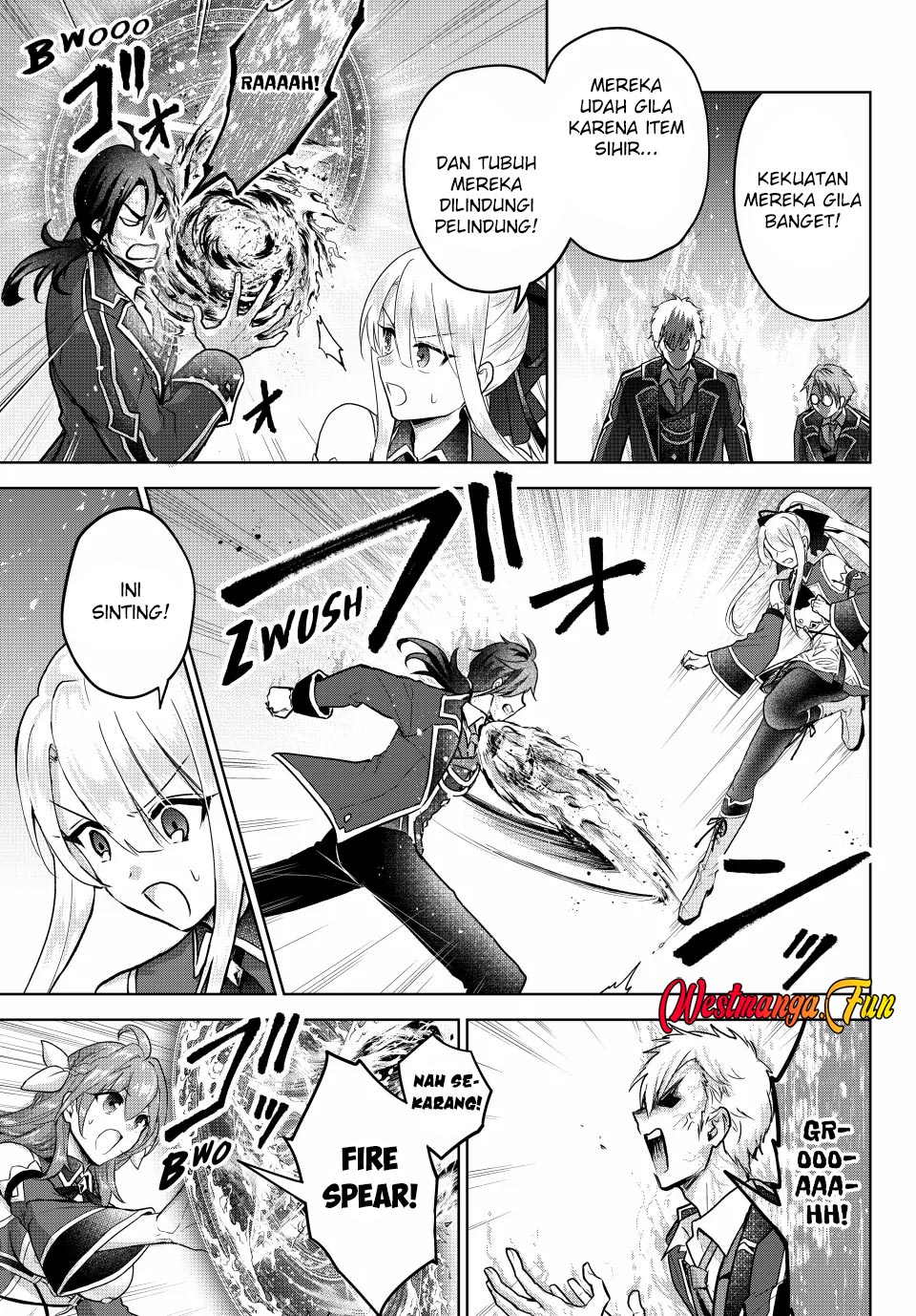 Nishuume Cheat no Tensei Madoushi 〜Saikyou ga 1000-nengo ni Tensei Shitara, Jinsei Yoyū Sugimashita〜 Chapter 12 Bahasa Inonesia page 4